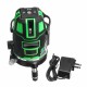 2/3/5 Green Line Laser Level Vertical Horizontal Leveling Rotary Outdoor Cross Measure 2/3/5 Green Line Laser Level Vertical Horizontal Leveling Rotary Outdoor Cross Measure