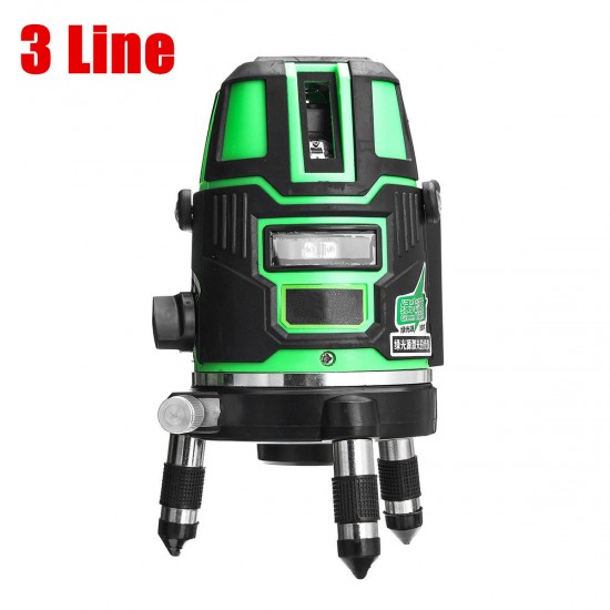 2/3/5 Green Line Laser Level Vertical Horizontal Leveling Rotary Outdoor Cross Measure