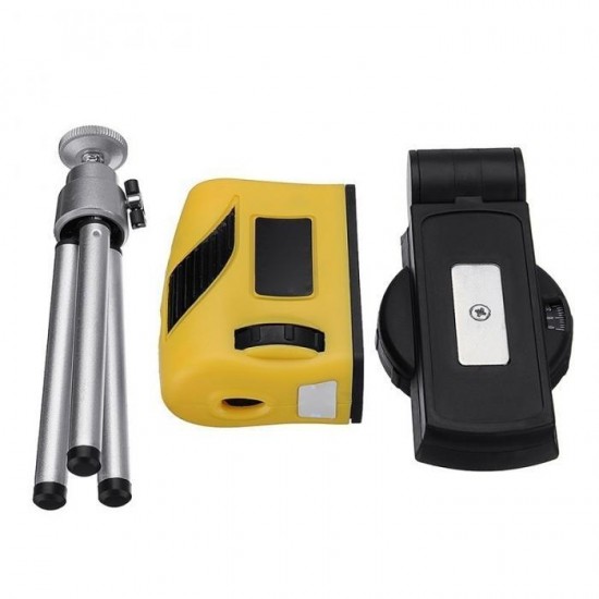 360 Degree Infrared Laser Level with Tripod and Base Micro Tuning Self Levelling Horizontal and Vertical Cross-Line Mini Laser