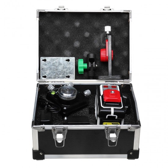 360° 12 Line 3D 120X Green Light Laser Level Outdoor Cross Measure Tool W/ Tripod 360° 12 Line 3D 120X Green Light Laser Level Outdoor Cross Measure Tool W/ Tripod