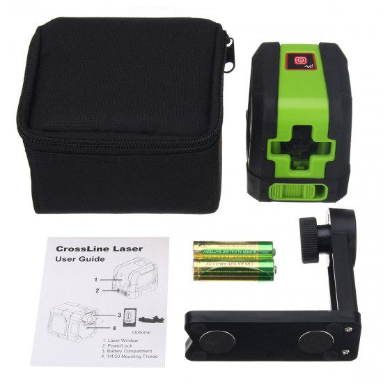 360° Rotary 2 Line Laser Self Leveling Vertical Horizontal Level Red Measure Laser Level 360° Rotary 2 Line Laser Self Leveling Vertical Horizontal Level Red Measure Laser Level