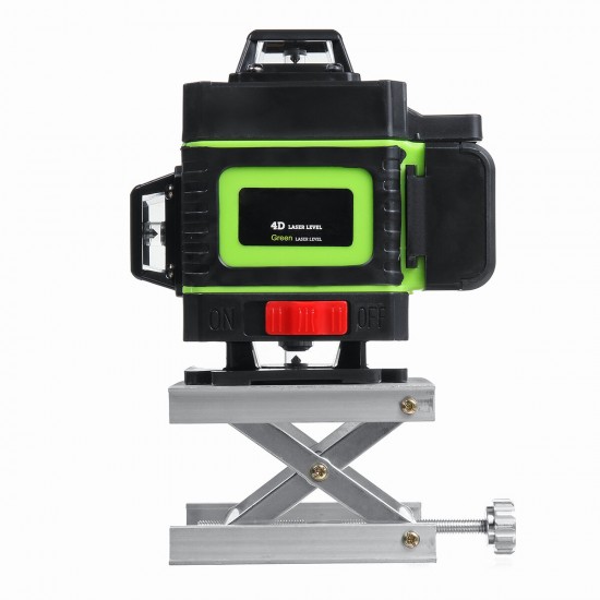 360° Rotary 3D 16 Line Self Leveling Laser Level Measure with Wall Bracket + Remote