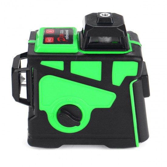 3D 12 Line Green Light Laser Level Digital Self Leveling 360° Rotary Measure 3D 12 Line Green Light Laser Level Digital Self Leveling 360° Rotary Measure