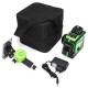 3D 12 Line Green Light Laser Level Digital Self Leveling 360° Rotary Measure 3D 12 Line Green Light Laser Level Digital Self Leveling 360° Rotary Measure