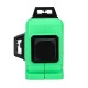 3D 12 Line Laser Level Green IP54 Self Leveling 360° Rotary Cross Measure Tool 3D 12 Line Laser Level Green IP54 Self Leveling 360° Rotary Cross Measure Tool