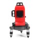 3D 12 Line Red Laser Level Measure Self Leveling Vertical Horizontal Cross Tool