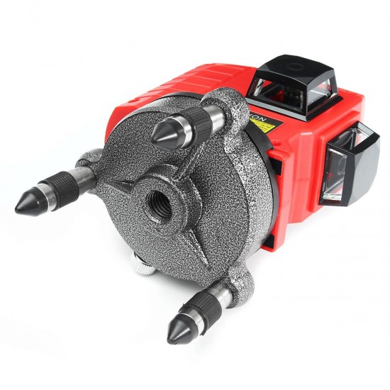 3D 12 Line Red Laser Level Measure Self Leveling Vertical Horizontal Cross Tool 3D 12 Line Red Laser Level Measure Self Leveling Vertical Horizontal Cross Tool