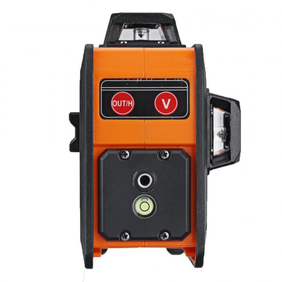 3D 12 Lines 360° Green Light Auto Laser Level Horizontal & Vertical Cross Build Tool Measuring Tools with Remote Control