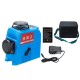 3D 12 Lines Green Blue Line Laser Level 360 Degree Cross Self Leveling Engineer