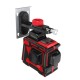 3D 12 Lines Green Blue Line Laser Level 360° Cross Self Leveling Engineer with Red Blue Shell