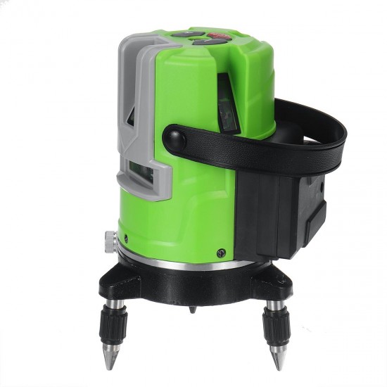 3D 5 Lines Green Laser Level Self-Leveling 360° Rotary Cross Measuring Tool