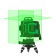 3D Green Auto Laser Level 12 Lines 360° Horizontal & Vertical Cross Build Tool Measuring Tools