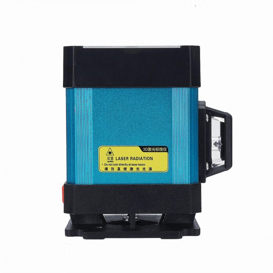 3D Green Laser Level 12 Line 360° Self Leveling Horizontal Vertical With Bag 3D Green Laser Level 12 Line 360° Self Leveling Horizontal Vertical With Bag