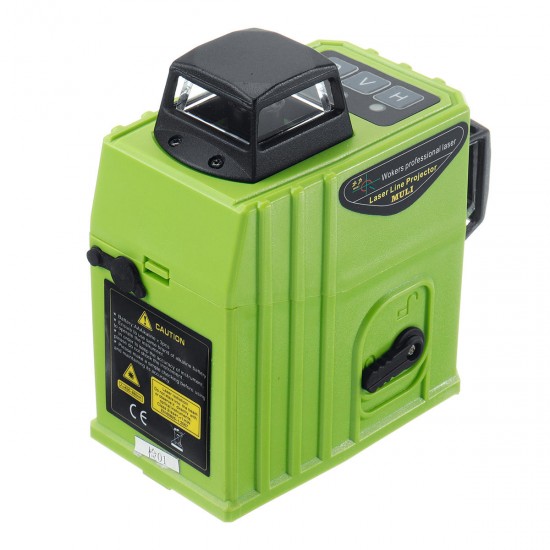 3D Green Laser Level Self Leveling 12 Lines 360 Degree Horizontal & Vertical Cross