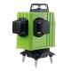 3D Green Laser Level Self Leveling 12 Lines 360 Degree Horizontal & Vertical Cross