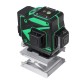 4D 16 Line 3D 12 Line Green Light Laser Level Digital Self Leveling 360° Rotary Measure