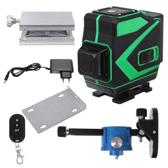 4D 16 Line 3D 12 Line Green Light Laser Level Digital Self Leveling 360° Rotary Measure 4D 16 Line 3D 12 Line Green Light Laser Level Digital Self Leveling 360° Rotary Measure