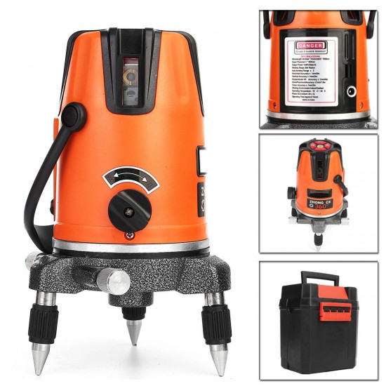 5 Line 6 Point Laser Level Line Auto High Brightness Self Leveling Master