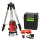 5 Lines 6 Points Professional Waterproof Laser Level Red Automatic Level 360° Rotating Outdoor Mode + Tripod