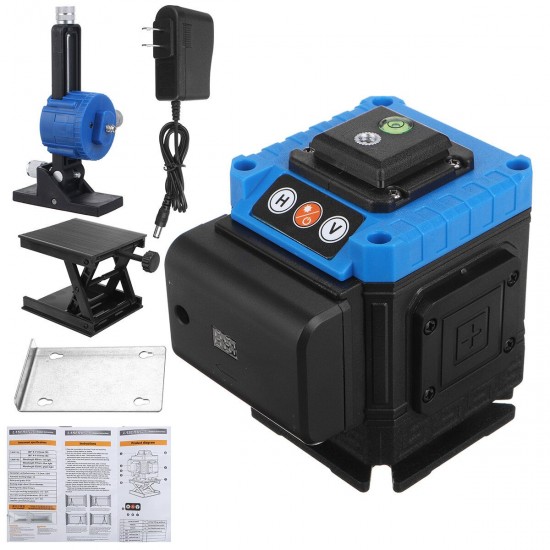 8/12/16 Line Laser Level Digital Self Leveling 360° Rotary Measuring Machine