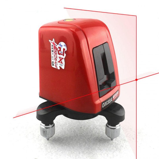 A8826D AK435 Laser Level 2 Red Cross Line 1 Point 360 Degree Rotary Self- leveling Nivel Laser Diagnostic tools