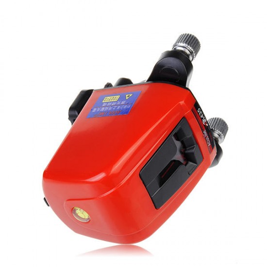 AK435 360degree Self Leveling Cross Laser Level Red 2 Line 1 Point