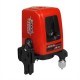 AK455 360degree Self Leveling Cross Laser Level Red 3 Line 3 Point