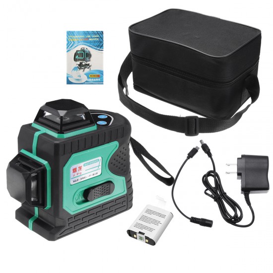 Blue-green Light 12-line Outdoor Strong Laser Level Infrared Light High-precision Automatic