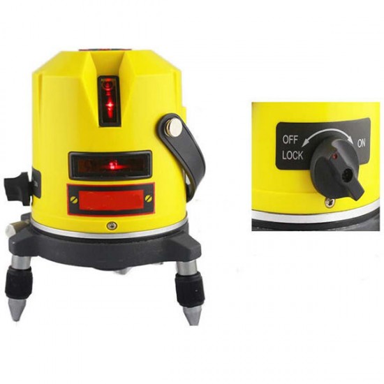 EK-453DP 5 Lines 3 Points 4V1H Cross Line Laser Rotary Laser Level