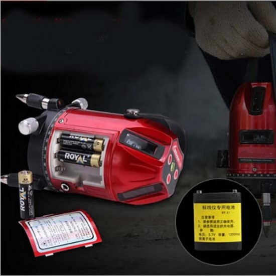 EK-453DP 5 Lines 3 Points 4V1H Cross Line Laser Rotary Laser Level