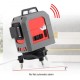 FC-185-1 High Precision Self-Leveling Green Laser Level Device 360 Distance Meter Laser Line Measure Construction Tools