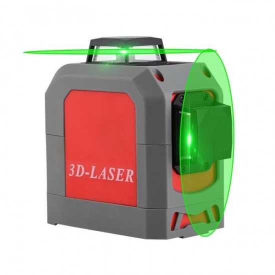 FC-185-1 High Precision Self-Leveling Green Laser Level Device 360 Distance Meter Laser Line Measure Construction Tools