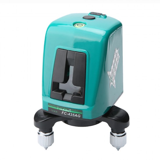 FC-435AG Mini Infrared Laser Level with Oblique Function Line Projector 2 Line 1 Brightening Point Green Light