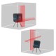 LV1 Laser Level Cross Line Laser with Measuring Range 50ft, Self-Leveling Vertical and Horizontal Line LV1 Laser Level Cross Line Laser with Measuring Range 50ft, Self-Leveling Vertical and Horizontal Line