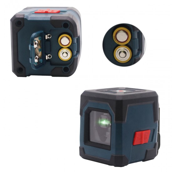 LV1G Laser Level Green Cross Line Laser with Measuring Range 50ft, Self-Leveling Vertical and Horizontal Line