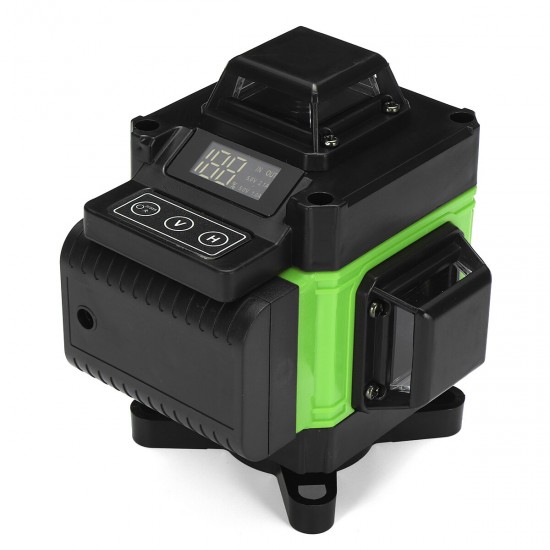LED Display 3D 360° 16 Line Green Light Laser Level Cross Self Leveling Measure Tool LED Display 3D 360° 16 Line Green Light Laser Level Cross Self Leveling Measure Tool