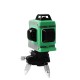 Laser Level 12 Lines 3D Level Self-Leveling 360 Horizontal And Vertical Cross Super Powerful Green Laser Level With Tripod Bag Glasses Laser Level 12 Lines 3D Level Self-Leveling 360 Horizontal And Vertical Cross Super Powerful Green Laser Level With Tripod Bag Glasses
