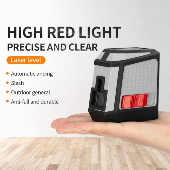 MAL213 Side 90° Green/Red Cross Wire Laser Level Self-Leveling Vertical and Horizontal Line