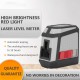 MK-113P Green/Red Cross Wire Laser Level Self-Leveling Vertical and Horizontal Line MK-113P Green/Red Cross Wire Laser Level Self-Leveling Vertical and Horizontal Line