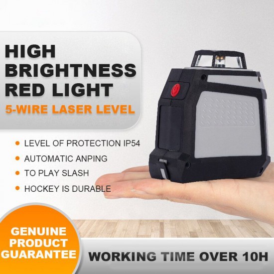MK-193P 360°Automatic Green/Red Cross Wire Laser Level High-precision Laser Marking Infrared Level