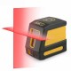 T01 Laser Level Red 2 Lines Self-leveling Laser Leveler Vertical Horizontal Cross Laser Red Beam Line Measuring Instrument