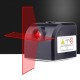 Mini Cross Laser Level Instrument Infrared Two-Line Level Instrument Magnet Adsorption+Built-in Rechargeable Lithium Battery Mini Cross Laser Level Instrument Infrared Two-Line Level Instrument Magnet Adsorption+Built-in Rechargeable Lithium Battery