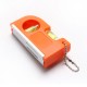 Mini Key Chain Level Ruler Small Portable Belt Type Buckle Type Level Magnetic Strong Aluminum Alloy Balance Level