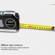 Multifunctional 5MW Green Laser Level Meter Measuring Tape Cross Point Laser Line Vertical Level Measuring Tool Tape Measure