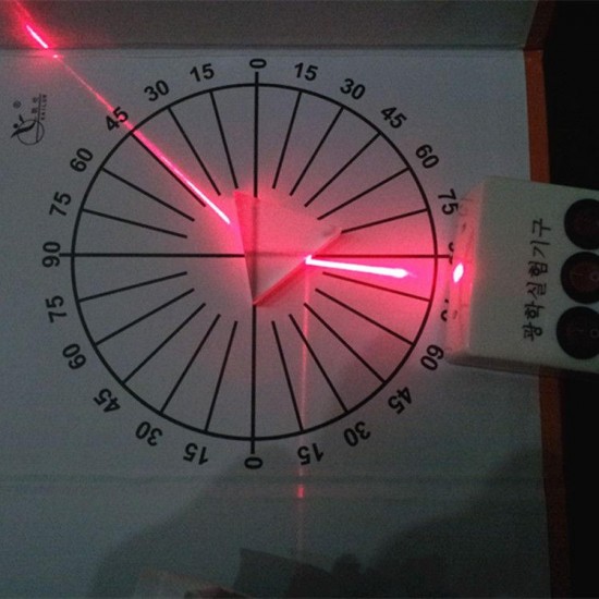 Physical Optical Experiment Set Concave/Convex Lens Triangular Prism Laser Test Physical Optical Experiment Set Concave/Convex Lens Triangular Prism Laser Test