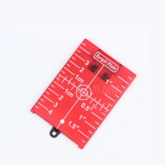 Target Board Laser Level Infrared Distance Measurer Magnetic Red Rotary Cross Line Level Measurer