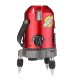 Waterproof 5 Lines 6 Points Laser Level Red Automatic Self Leveling Level Measure Tool Outdoor Mode