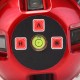Waterproof 5 Lines 6 Points Laser Level Red Automatic Self Leveling Level Measure Tool Outdoor Mode Waterproof 5 Lines 6 Points Laser Level Red Automatic Self Leveling Level Measure Tool Outdoor Mode