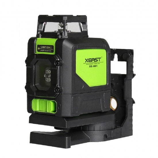 XE-901 Laser Level 5 Lines 3D Green Laser Levels Self Leveling 360 Horizontal An Vertical Cross Super Powerful Green Laser Beam Line