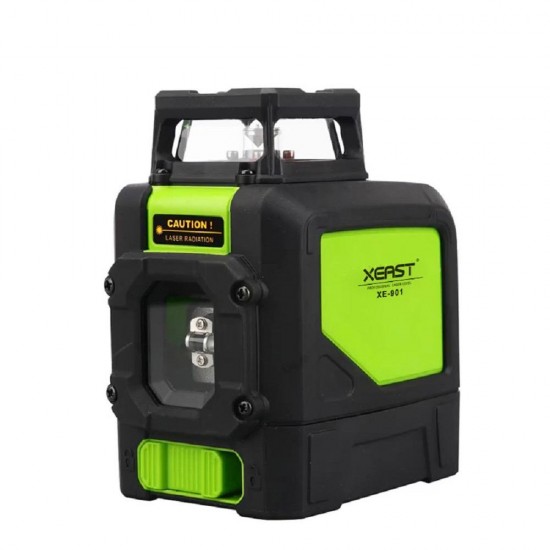 XE-901 Laser Level 5 Lines 3D Green Laser Levels Self Leveling 360 Horizontal An Vertical Cross Super Powerful Green Laser Beam Line